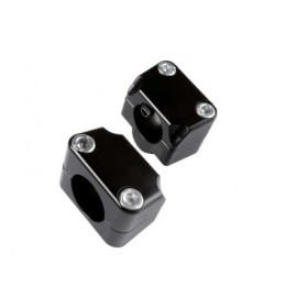 Kit risers Accossato + 28 mm et kit de transformation pour guidon Ø22mm - Ø28,5m