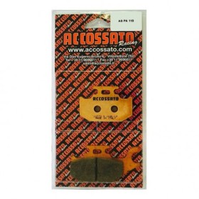 Plaquette De Frein avant (ou arrière suivant modèle) Accossato AGPA113 (dimensio 