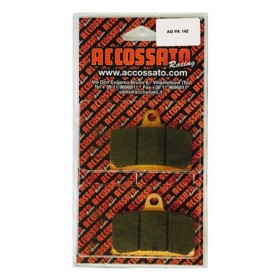 Plaquette De Frein avant (ou arrière suivant modèle) Accossato AGPA142 (dimensio 