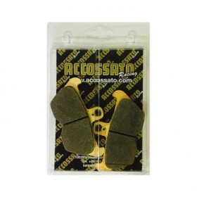 Plaquette De Frein avant (ou arrière suivant modèle) Accossato AGPA178 (dimensio 