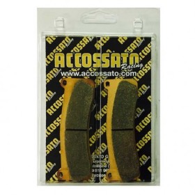 Plaquette De Frein avant (ou arrière suivant modèle) Accossato AGPA204 (dimensio 