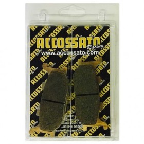 Plaquette De Frein avant (ou arrière suivant modèle) Accossato AGPA22 (dimension 