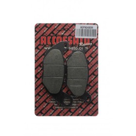Plaquette De Frein avant (ou arrière suivant modèle) Accossato AGPA243 (dimensio 