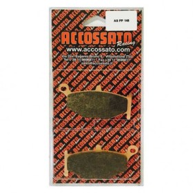 Plaquette De Frein arrière (ou avant suivant modèle) Accossato AGPP148 (dimensio 