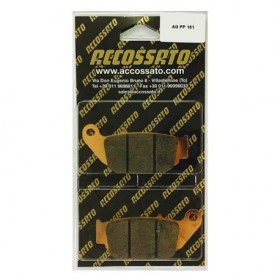 Plaquette De Frein arrière (ou avant suivant modèle) Accossato AGPP181 (dimensio 