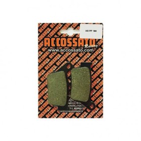 Plaquette De Frein arrière (ou avant suivant modèle) Accossato AGPP188 (dimensio 