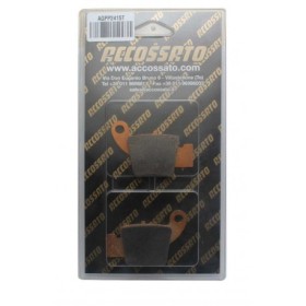 Plaquette De Frein arrière (ou avant suivant modèle) Accossato AGPP241 (dimensio 