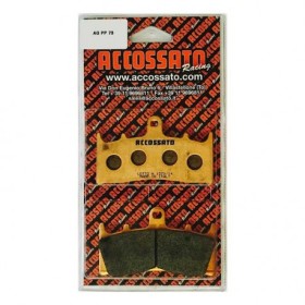 Plaquette De Frein arrière (ou avant suivant modèle) Accossato AGPP73 (dimension 