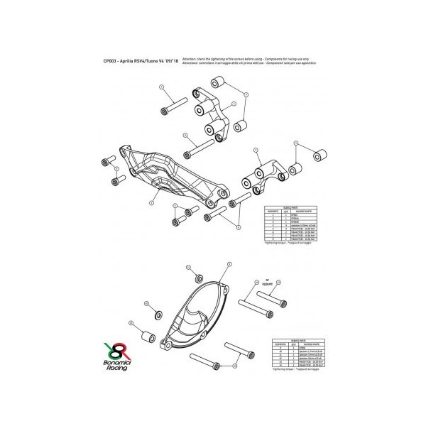 PAIRE DEMI GUIDON ALUMINIUM FORGES 