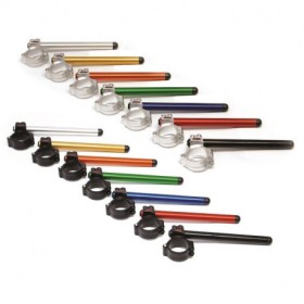PAIRE DEMI GUIDON ALUMINIUM FORGES REHAUSSEE +20