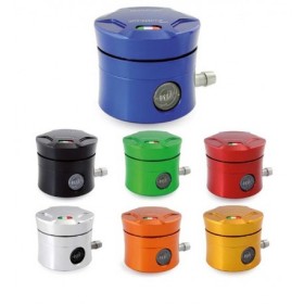 Réservoir de liquide de frein Accossato CNC 25 cm3 avec sortie horizontale - sup