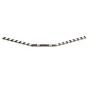Guidon Accossato acier, diamètre 22 mm, chromé