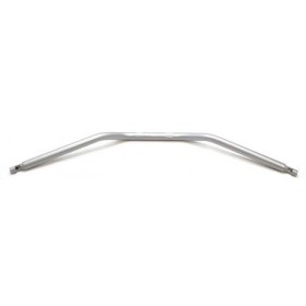 Guidon Accossato acier, diamètre 22 mm, chromé