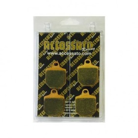 Plaquette De Frein avant (ou arrière suivant modèle) Accossato AGPA136 (dimensio 