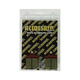 Plaquette De Frein avant (ou arrière suivant modèle) Accossato AGPA151 (dimensio 