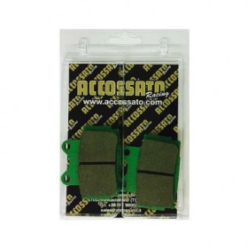 Plaquette De Frein avant (ou arrière suivant modèle) Accossato AGPA167 (dimensio 