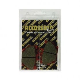 Plaquette De Frein avant (ou arrière suivant modèle) Accossato AGPA176 (dimensio 