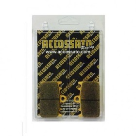 Plaquette De Frein avant (ou arrière suivant modèle) Accossato AGPA201 (dimensio 