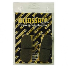 Plaquette De Frein avant (ou arrière suivant modèle) Accossato AGPA208 (dimensio 