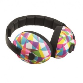 casque Babybanz anti bruit pour enfants de 0 à 2 ans. couleur geo