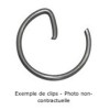 Clips de piston TECNIUM B1 D12mm en ''G'' (par 10)