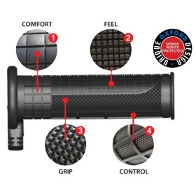 Poignée chauffante de rechange OXFORD RH Adventure Hot Grips OF690T7