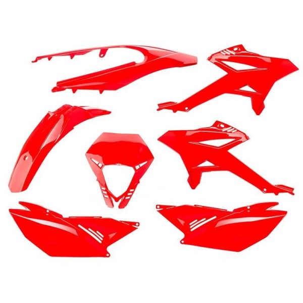 Kit plastique O PARTS rouge brillant - Beta RR 50 (11-20)