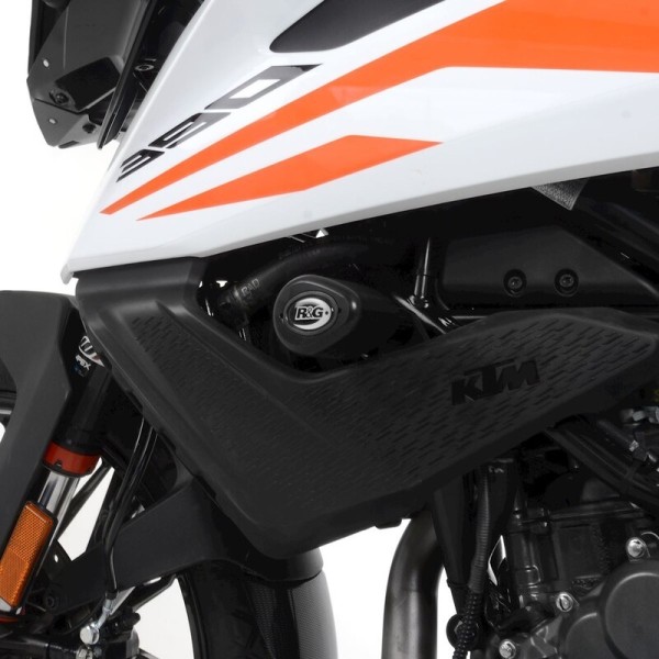 Tampons de protection R&G RACING Aero - noir KTM 390 Adventure