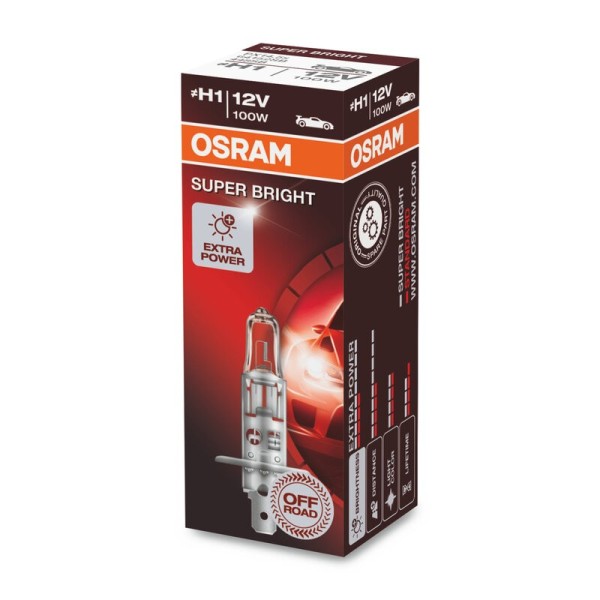 Ampoule OSRAM Super Bright Premium H1 12V/55W - X1