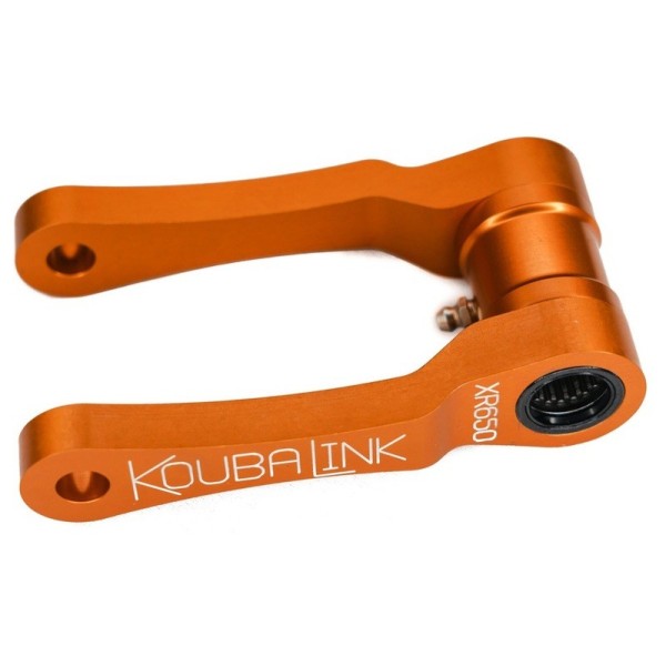 Kit de rabaissement de selle KOUBALINK (38.1 mm) rouge - Honda XR650R