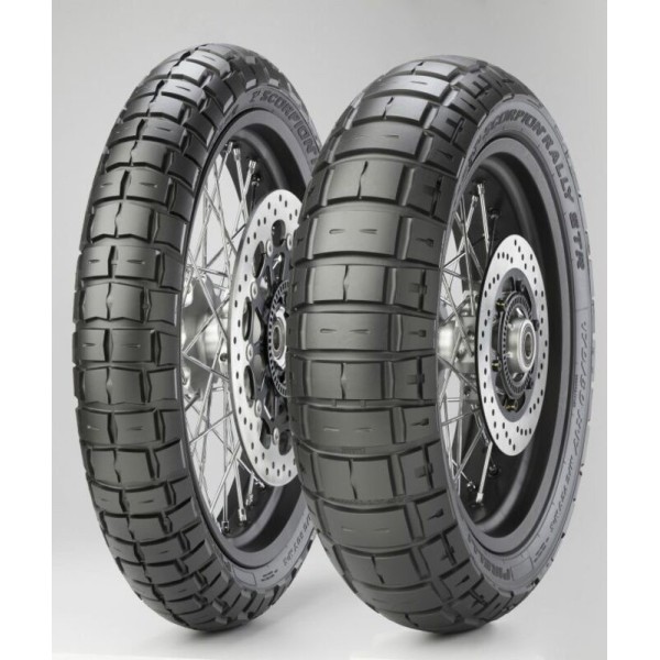 Pneu PIRELLI SCORPION RALLY STR (F) (A) Yamaha Ténéré 700 90/90-21 M/C 54V TL M+S