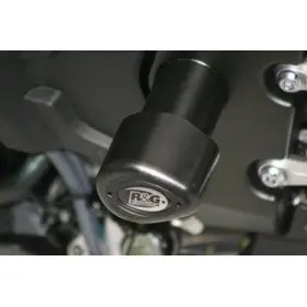 Tampons de protection inférieurs R&G RACING Aero noir Yamaha YZF-R1