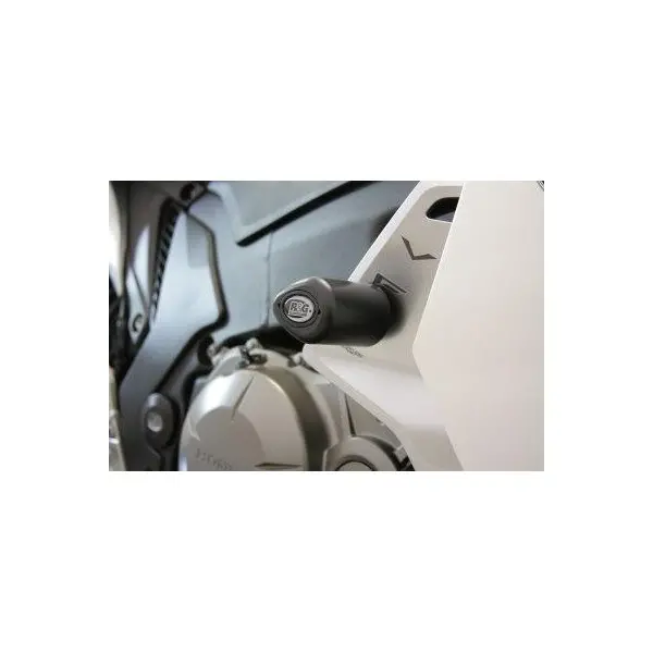 Tampons de protection R&G RACING Aero noir Honda VFR1200F/FD
