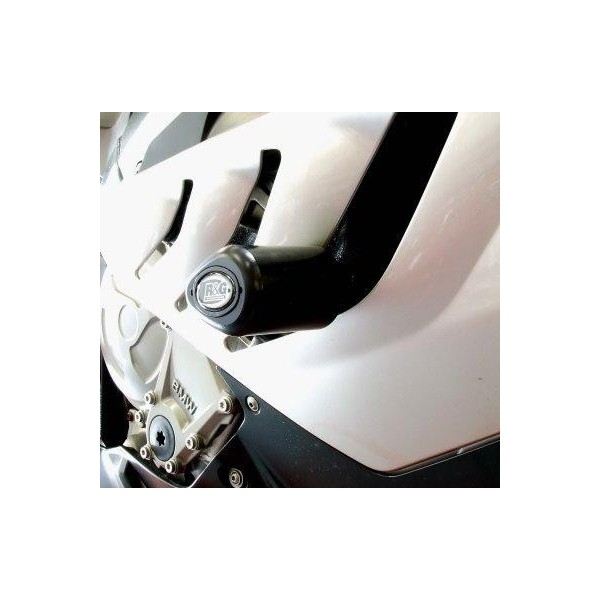 Tampon de protection gauche R&G RACING Aero noir BMW S1000RR