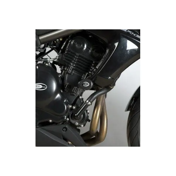 Tampons de protection R&G RACING Aero noir Kawasaki ER-6 N