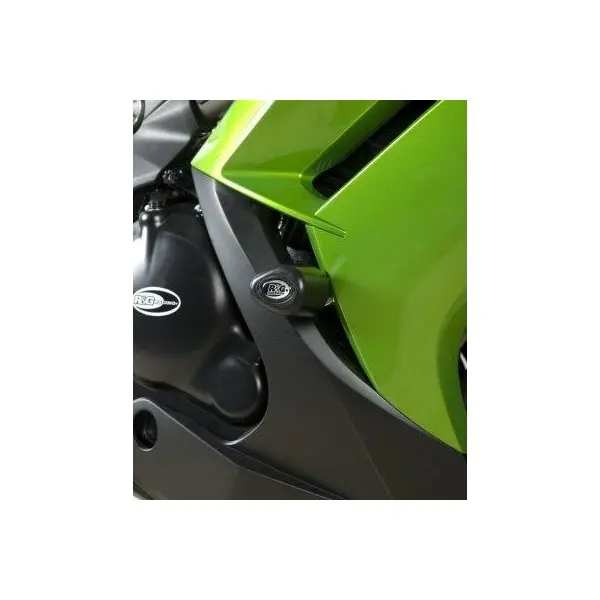 Tampons de protection R&G RACING Aero noir Kawasaki ER6-F