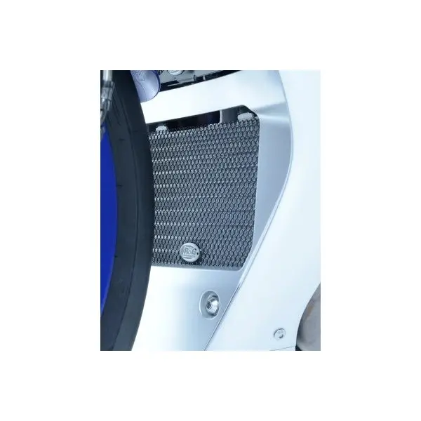 Protection de radiateur R&G Racing titane - Yamaha YZF-R1