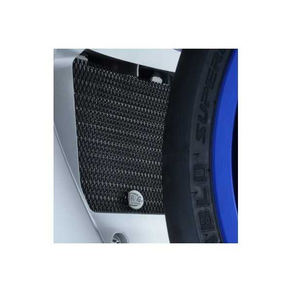 Protection de radiateur R&G Racing titane - Yamaha YZF-R1