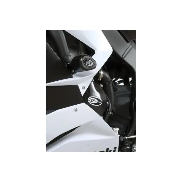 Tampon de protection R&G RACING Aero noir Kawasaki ZX-6R/ZX636-R