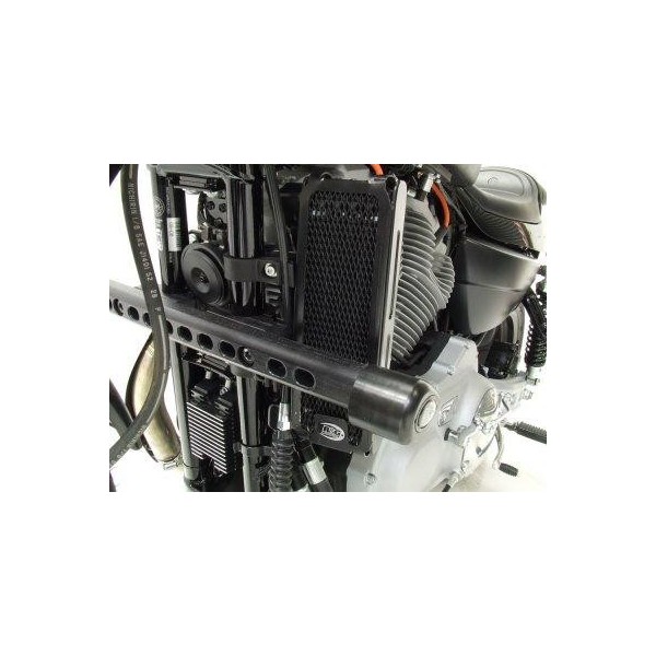 Protection de radiateur R&G RACING Aluminium - Harley Davidson XR1200