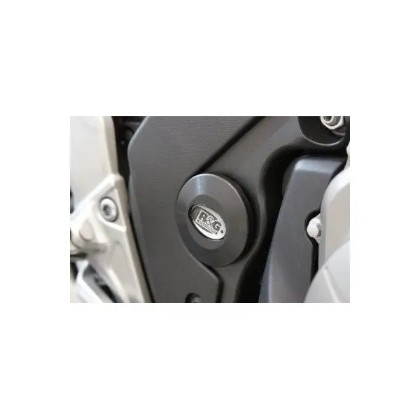 Insert de cadre droit R&G RACING noir Honda/Kawasaki