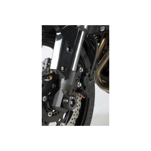 Protection de fourche R&G RACING noir Kawasaki Versys 650