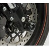 Protection de fourche R&G RACING noir Harley Davidson XR1200 X Sportster