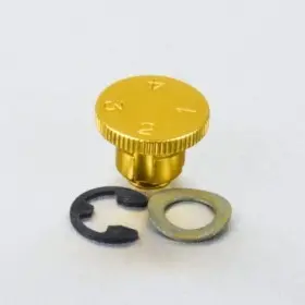 Molette de réglage de levier Pro-Bolt alu or