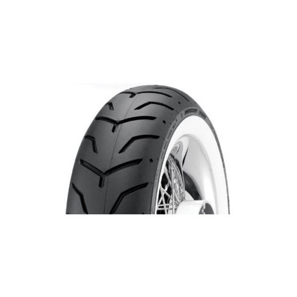 Pneu DUNLOP D407 SW (HARLEY-D) Flancs Blancs Fins 180/65 B 16 M/C 81H TL