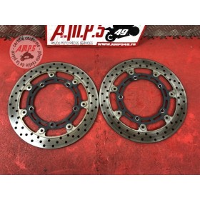 Paire de disque de frein avant Yamaha FZ6 N 2004 à 2006