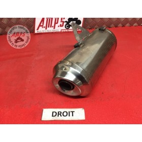 Silencieux droit Triumph 675 Street Triple R 2007 à 2010