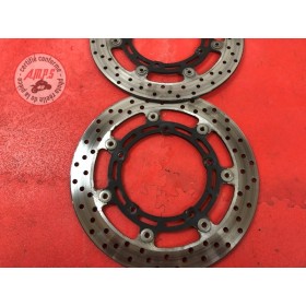 Paire de disque de frein avant Yamaha FZ6 N 2004 à 2006