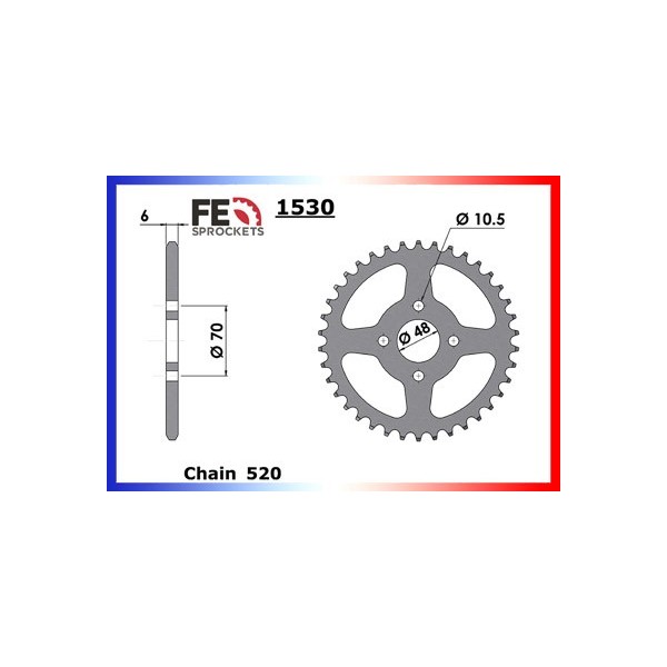 HSUN 450.ATV2 '08/10 14X38 RK520SO * 