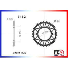RMZ.250 '21/22 13X50 RK520SO